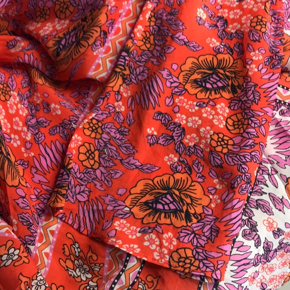 Empower Design | Floral Lined Long-sleeve Dress S - Picture 8 of 8